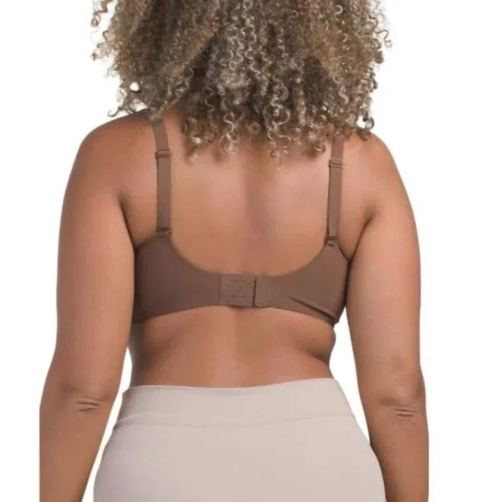 Wolford Women's‎ Pure Microfiber Underwire Convertible Bra in Brown 36D